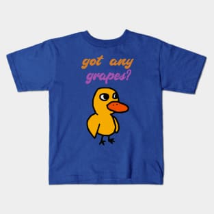 Got Any Grapes Duck Song Kids T-Shirt